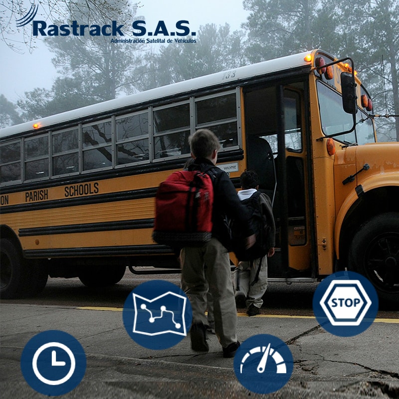 APP localizacion bus escolares Rastrack
