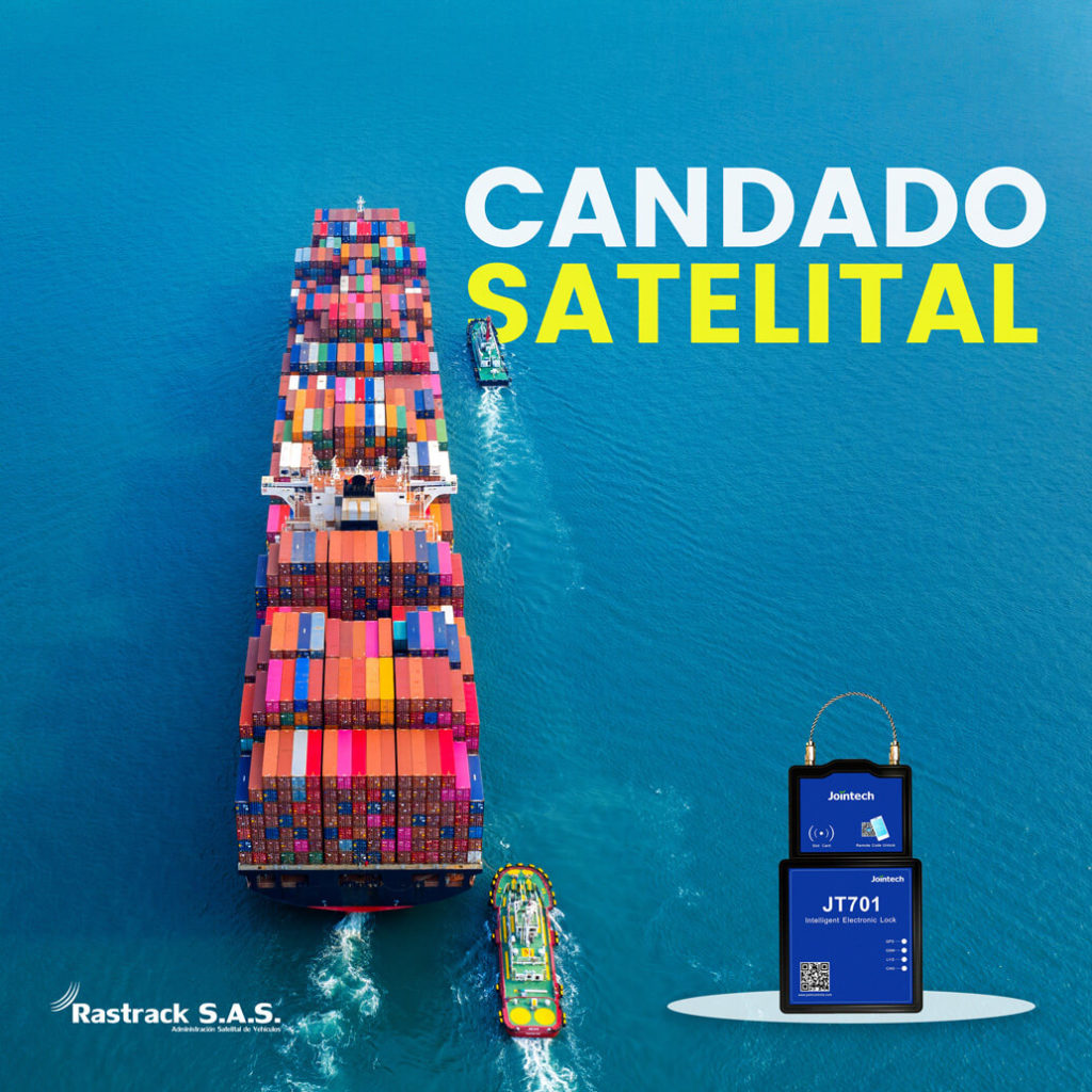 Un candado satelital fácil de usar